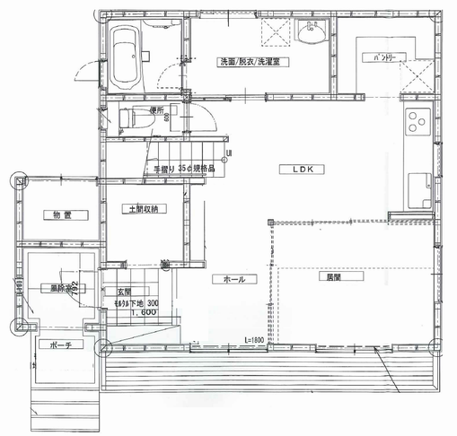 わきあいＢ間取1Ｆ