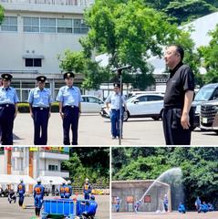 消防操法大会出場